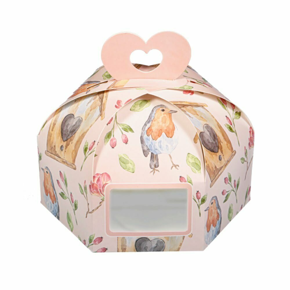 DRY CAKE BOX / HAMPER BOX - 7 Inch - FLORAL (Pack of 8)