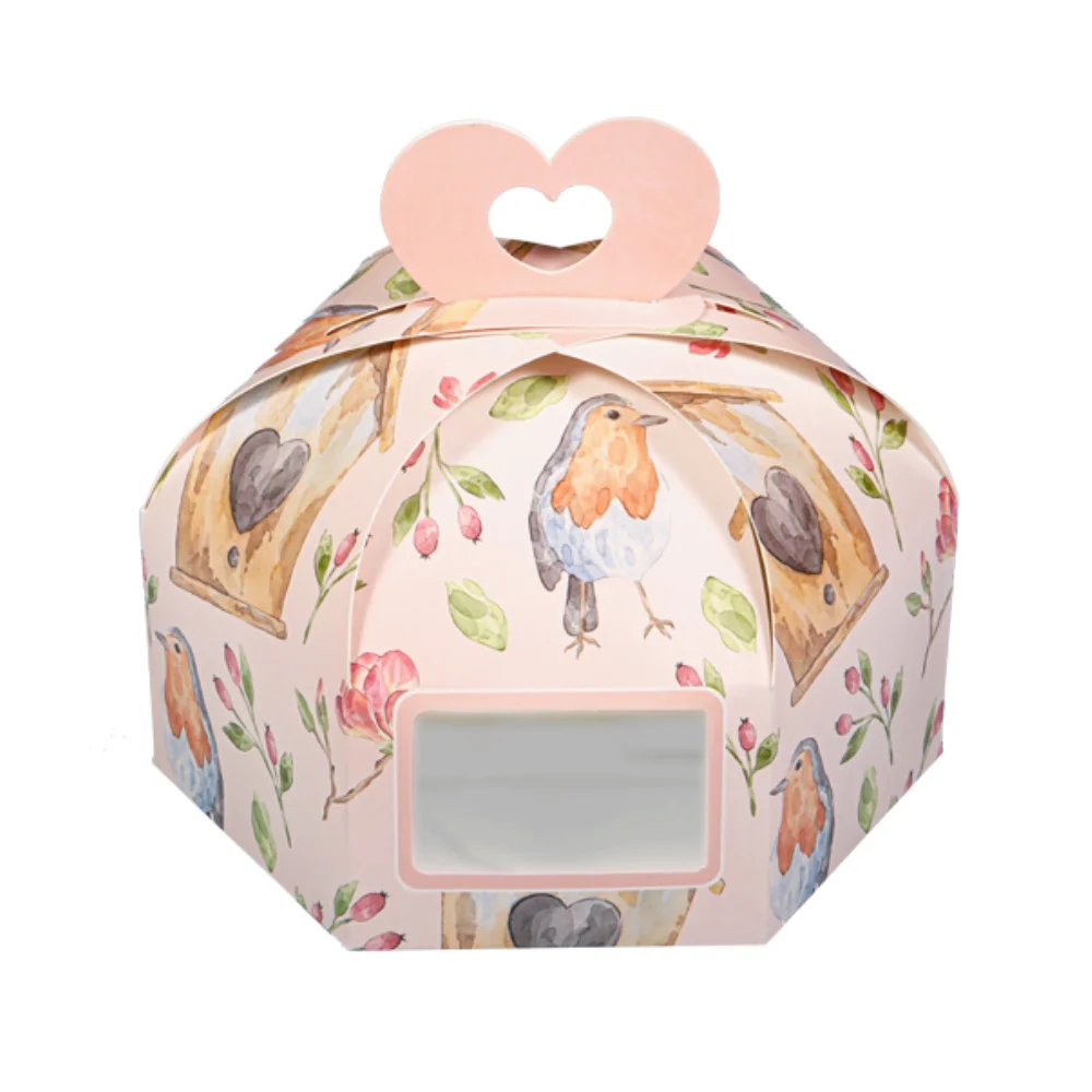 DRY CAKE BOX / HAMPER BOX - 7 Inch - FLORAL (Pack of 8)