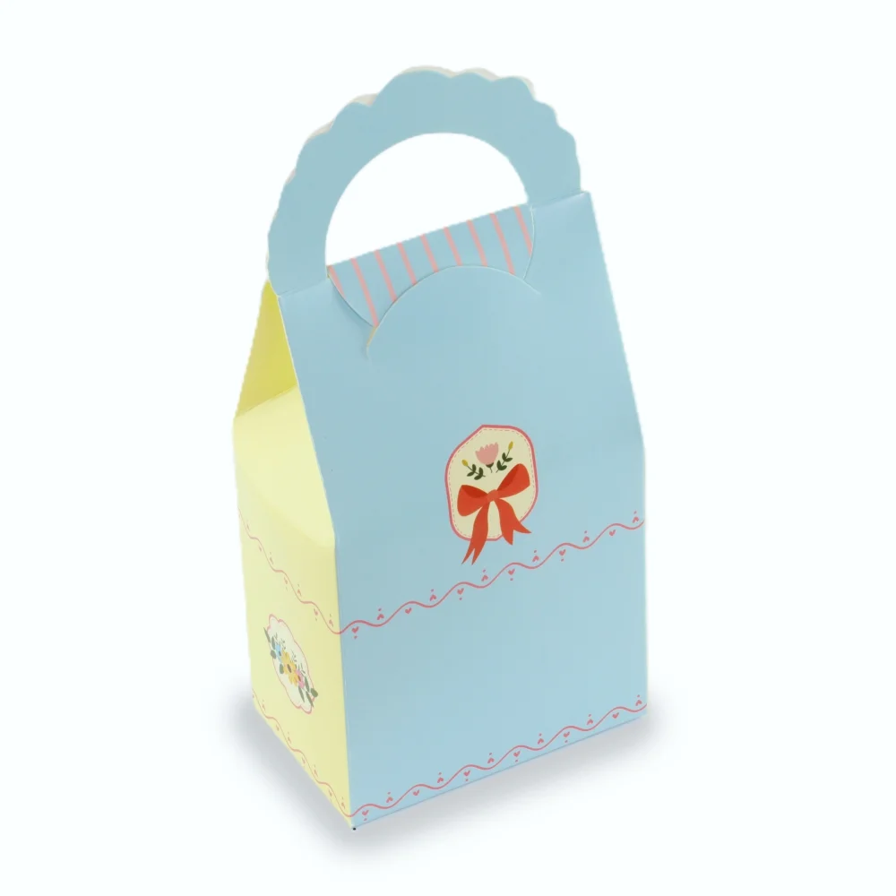 CHOCOLATES, COOKIES, CANDIES BAG-BOX - BLUE (Pack of 8) - Image 2