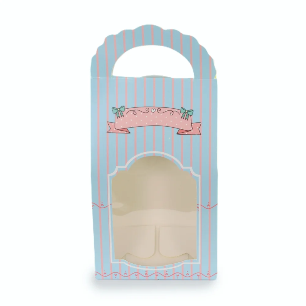 CHOCOLATES, COOKIES, CANDIES BAG-BOX - BLUE (Pack of 8) - Image 3