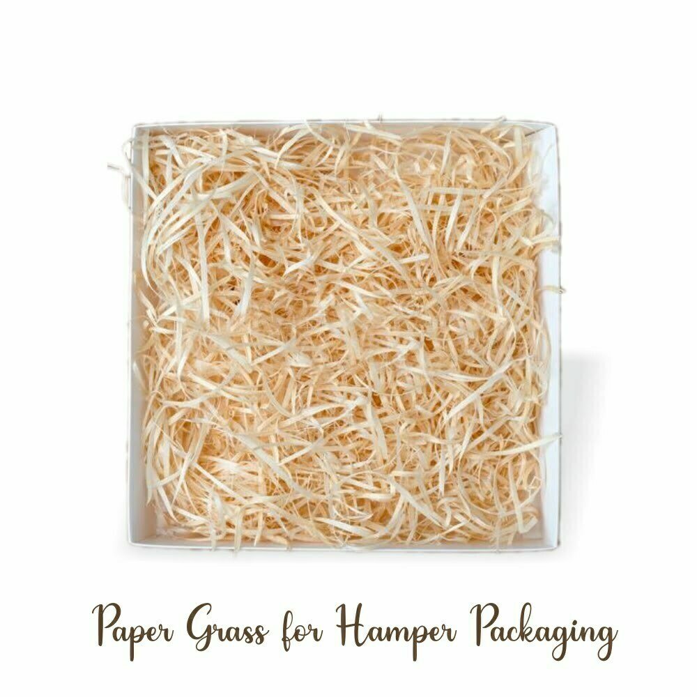 Golden Yellow Shredded Raffia Paper Grass for Packaging – Chic a Choc