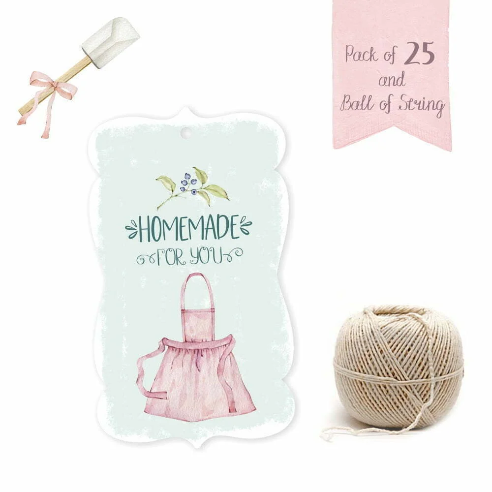 Homemade For You - Pink Apron - SM - Pack of 50