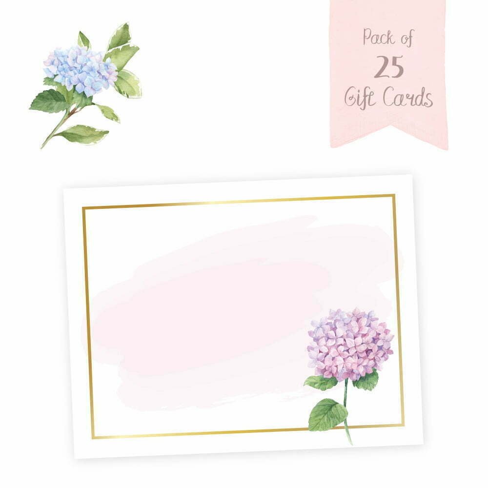 Pink Hawaii - 10 Wrapping Paper Sheets with 25 Gift Cards - Image 2