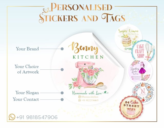WEB BANNER customised stickers