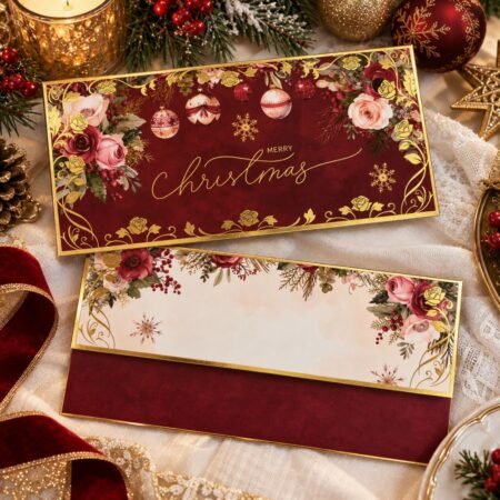 Money Envelope - CHRISTMAS JOY- Pack of 10