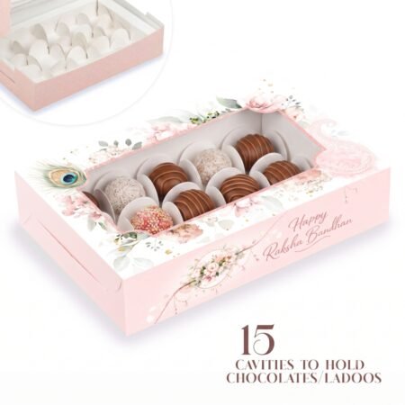 Raksha Bandhan 15 Cavity Chocolate / Ladoo Box